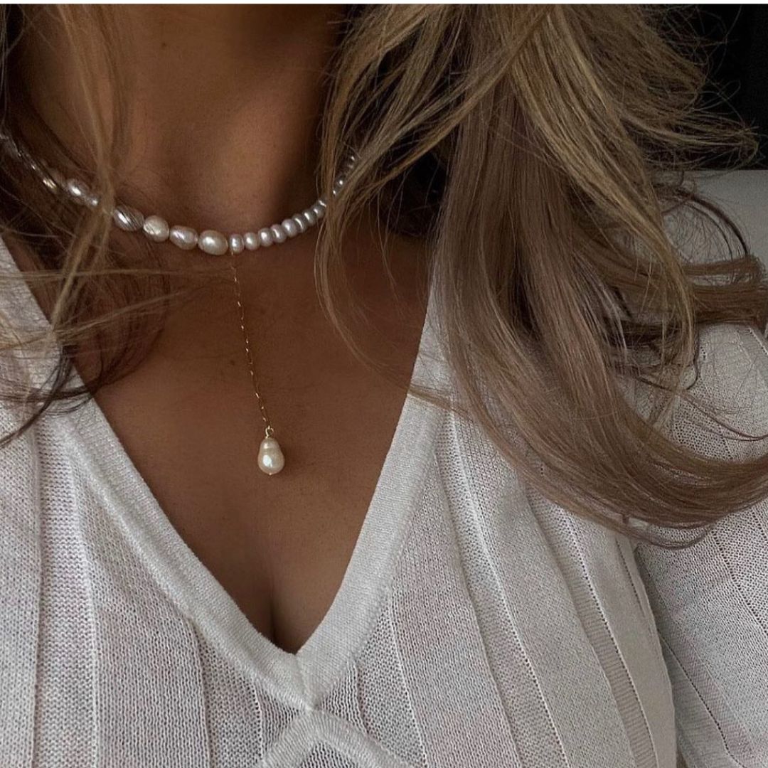 Enesea Mixed Pearl Choker